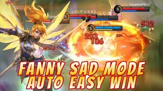 Fanny mode galau musuh tidak berkutik, Mobile legends bang bang