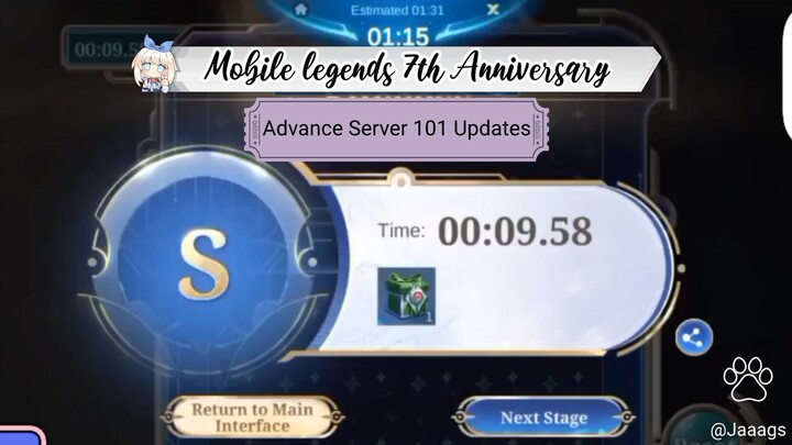 While waiting for the Game  I'm Playing these puzzles "JS Event''  for 7th Mlbb Anniversary🥳