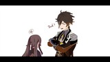 [MAD][Re-creation]Zhongli taught daughter to say dad|<Genshin Impact>