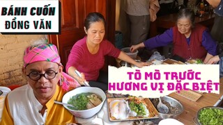 Color Man ngạc nhiên trước cách làm Bánh cuốn Bà Hà độc lạ ngon nhất Đồng Văn !  | Color Man Food