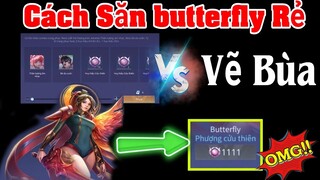 Săn Butterfly Cửu Thiên Đâu là Rẻ nhất - Phá 200 rương Trợ Thủ săn Alice Bé Du Xuân