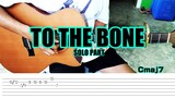 To The Bone - (SOLO) - Pamungkas - Fingerstyle Guitar (Tabs) Chords