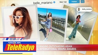 Showbiz: Belle Mariano waging Outstanding Asian Star sa Seoul International Drama Awards