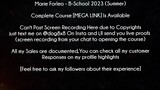 Marie Forleo Course B-School 2023 (Summer) download