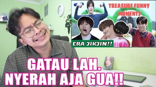 TREASURE ERA JIKJIN? RUSUH DAN LAWAK‼️ Try Not To Laugh Challenge!