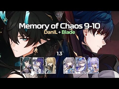 1.3 Memory of Chaos - E2 Dan Heng IL + E0 Blade - Honkai Star Rail