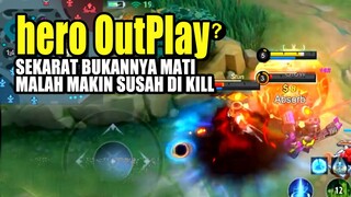 JANGAN DIKEJAR hero ini kalau sekarat, kalian yang BAKAL MATI kena Outplay #mobilelegends