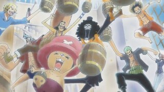[One Piece /MAD] Sebuah lagu yang didedikasikan oleh semua anggota untuk kapten: "Mimpi bentuk ", ikatan seumur hidup.