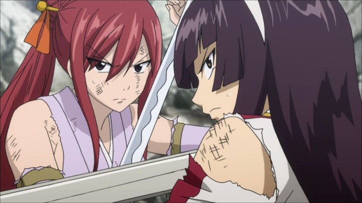 EPIC BANGET‼️ Duel Erza vs Kagura yg bikin gagal fokus 😋