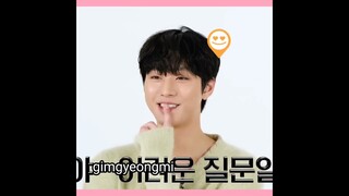 The smile at the end.👀😍😆 #W벨런스게임 #Business proposal #Ahnhyoseop #So cute 💞#Hyojeong 💏💫🔐💕