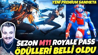 BU SEZON EFSANE !! M11 ROYALE PASS ÖDÜLLERİ BELLİ OLDU PUBG Mobile Yeni Premium Sandık