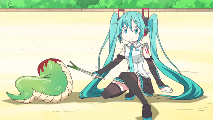 Hatsune was poked 114514 times out of fright. . . . . . . . . . . . . . . . . . . . . . . . . . . . 