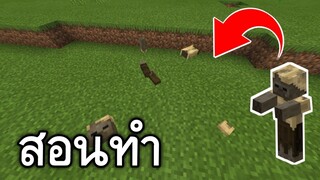 สอนวิธีเเบ่ง!! ชิ้นส่วนต่างๆ (ทำได้จริง) | Minecraft PE