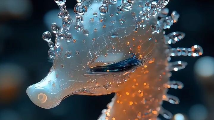 Come dive with me into my seahorse world...let us see something beautiful today
