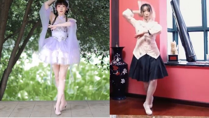 【Zi Jia Er】What can dancing change in 8 years? Seven Flowers Group's "Wing Chun" cover dance 2024 & 