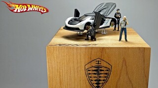 【aki husodo】ดัดแปลง Hot Wheels เปิดเต็มที่ Koenigsegg KOENIGSEGG JESKO