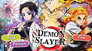 If DEMON SLAYER Characters Were Pokémon!