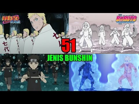 [LENGKAP] 51 Jenis Teknik Bunshin/Kloning Di Dunia Naruto Hingga Boruto..!!