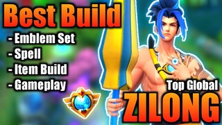 Zilong Best Build 2021 | Top 1 Global Zilong Build | Zilong - Mobile Legends