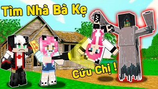 MỀU THỬ THÁCH 24 GIỜ ĐỘT NHẬP VÀO NHÀ BÀ KẸ TRONG MINECRAFT*REDHOOD KHÁM PHÁ NGÔI NHÀ MA QUÁI MCPE