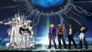 KOF MUGEN: O-IORI XIII WF VS SUPER HERO TEAM!!!