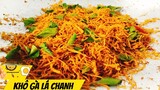 KHÔ GÀ LÁ CHANH- Cách làm KHÔ GÀ LÁ CHANH đơn giản bằng chảo @HANG CAN COOK