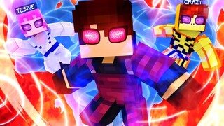 MINECRAFT SÓ QUE... NA NOVA ADDON DE NARUTO 𝗡𝗢 POCKET EDITION !! ‹ Ine ›