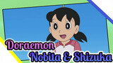 Doraemon - Nobita & Shizuka Playing On Clouds