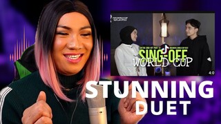 SING OFF WORLD CUP PART 12 Dreamers, Made You Look, Sang Dewi vs @EltasyaNatasha REACTION VIDEO