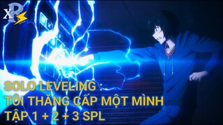 Review Anime | Tôi Thăng Cấp Một Mình Tập 1 + 2  | Solo Leveling Tập 1 + 2 | All In One