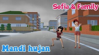 HUJAN - HUJANAN | SOFIA & FAMILY | SAKURA SCHOOL SIMULATOR