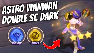 HYPER ASTRO WANWAN !! FULL BUFF DARKNESS !! MAGIC CHESS MOBILE LEGENDS