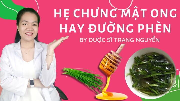 Lá Hẹ chưng đường phèn hay mật ong để trị ho là tốt nhất