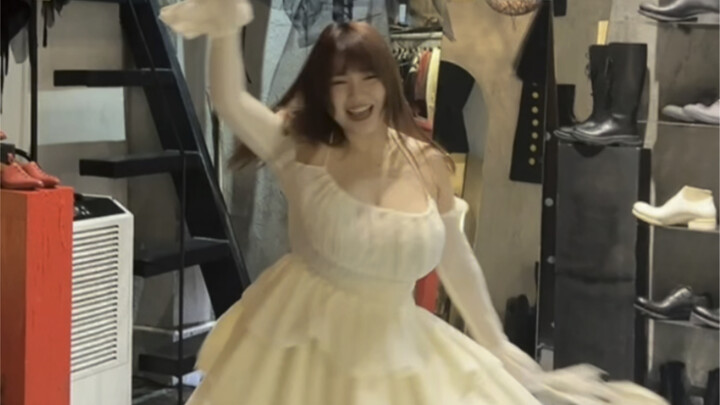 The happiest twirling girl ever!