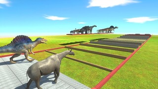 Prehistoric Animals vs Dinosaurs Strength Test - Animal Revolt Battle Simulator