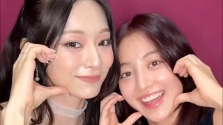 周子瑜+朴志效 Run Away新歌联动cha！