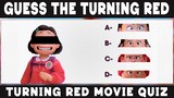 Turning Red Mei Lee Odd One Out Quiz 101 | Turning Red Quiz