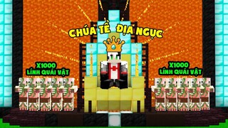 NẾU REDHOOD TRỞ THÀNH CHÚA TỂ CỦA ĐỊA NGỤC VÀ CÓ ĐỆ TỬ LÀ 1000 CON QUÁI VẬT TRONG MINECRAFT