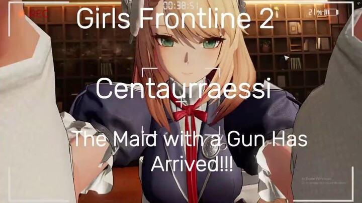 GFL2 Meet Centaureissi The Elite Support Doll in Girls' Frontline 2!
