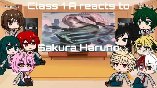 Class 1 A reacts to Sakura Haruno | Luna Gacha