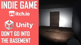 REACTING TO 'DON'T GO INTO THE BASEMENT' | INDIE GAME MADE IN UNITY