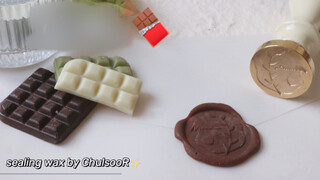 [DIY]Membuat cokelat bentuk baru dengan menyegel lilin