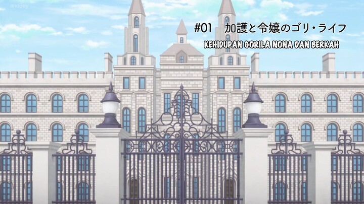 Gorilla no Kami kara Kago sareta Reijou - 01 Sub Indo