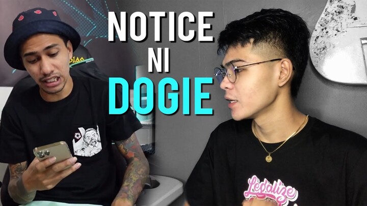 NOTICE NI DOGIE