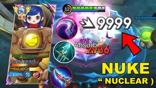 Jawhead New Skin + Nuke Build 2024 | Mobile Legends