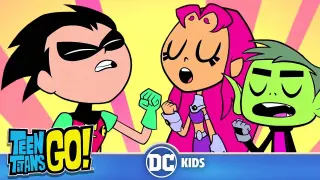 Teen Titans Go! | SING ALONG! The Night Begins to Shine by Cyborg & B.E.R. | @DC Kids