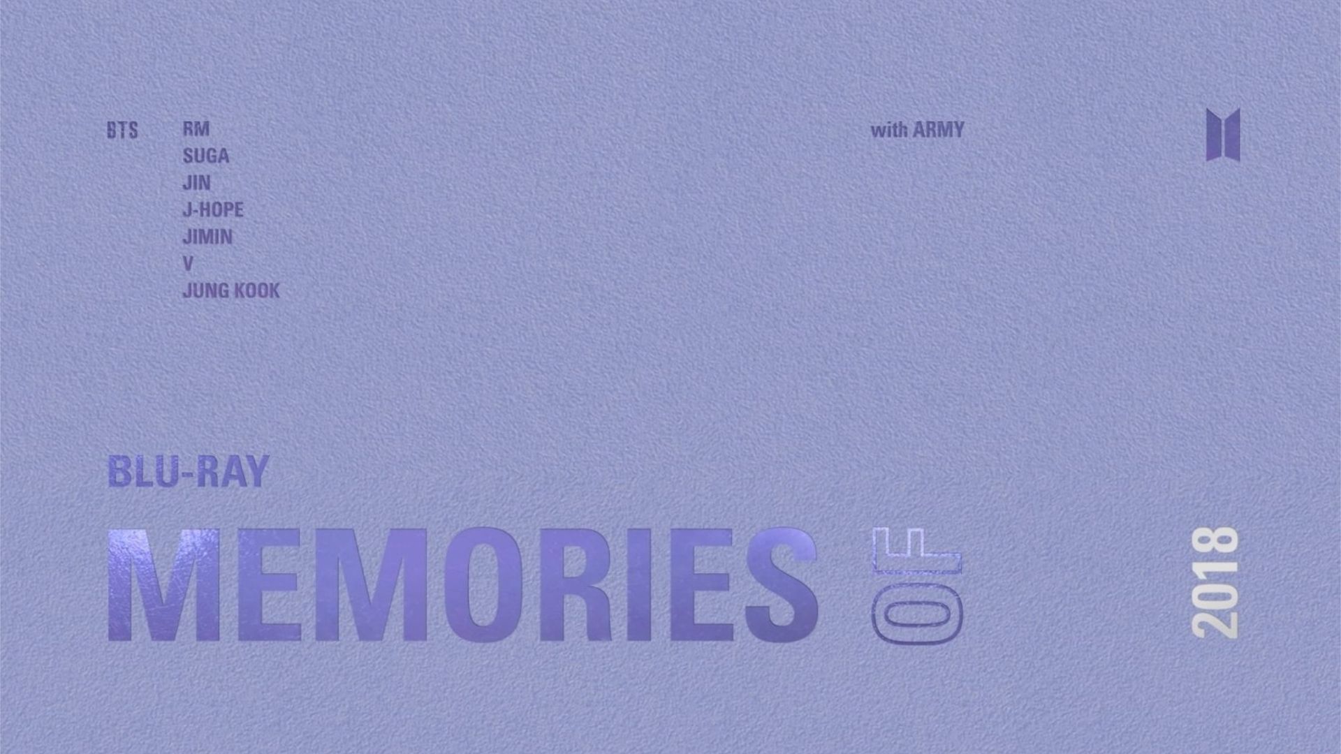 BTS - Memories of 2018 'Disc 1' [2019.08.08] - BiliBili