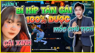 [Garena Free Fire] Ghép Ngẫu Nhiên Thành Mốc Giả Chủ Tịch Tán Gái Xinh Phần 1 |Thành Mốc