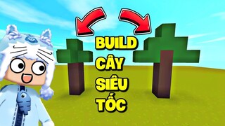 Meowpeo thử thách Build cây siêu tốc trong Mini World | Meowpeo TV