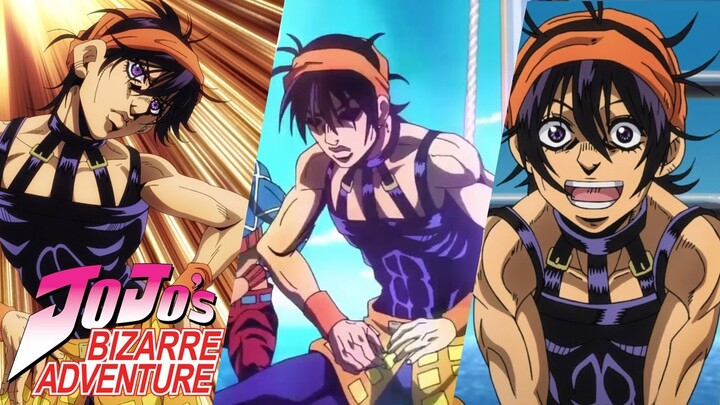 JOJO's Bizarre Adventure Vento Aureo Iconic Narancia Moments | Golden Wind Narancia Ghirga Moments